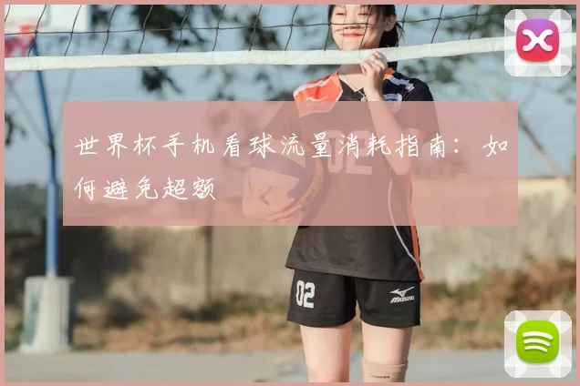 世界杯手机看球流量消耗指南：如何避免超额